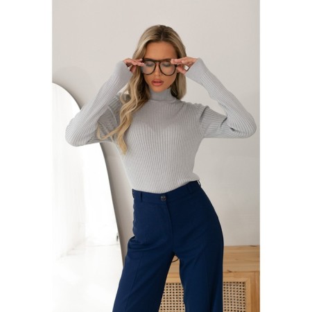 Female trousers, size 56, blue color 60582-2