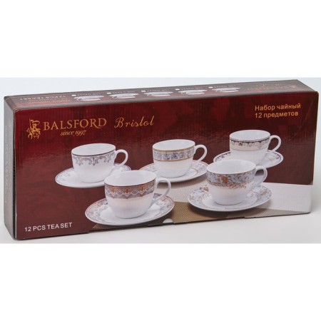 Tea set of Balsford Bristol Oliver, 220 ml, 12 items-5