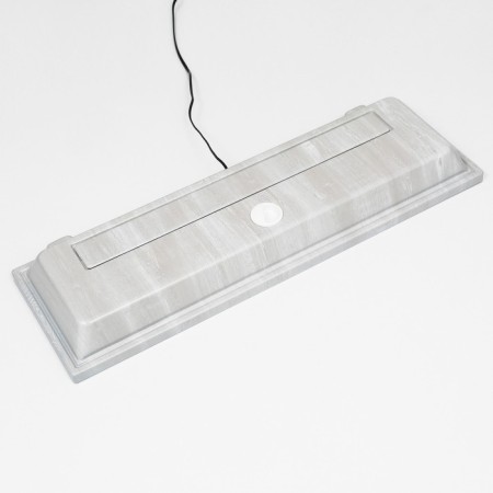 Aquarium rectangular "atall" with a lid, 100 liters, 80 x 25 x 50/55 cm, bleached oak-5
