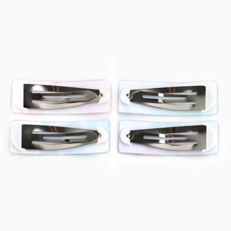 Hair hair clip "New Year Mix", 5.3 x 1.8 cm-2