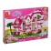 Block constructor for girls Pink Dream "County Villa", 726 details