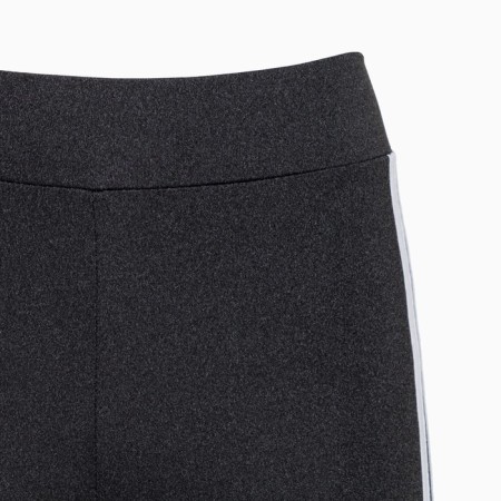 Female leggings, gray color, size 46-7