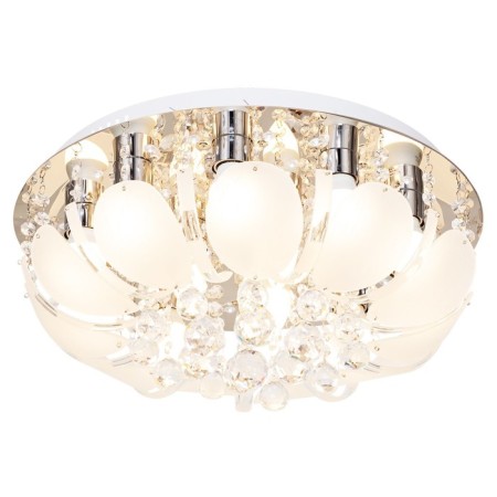 Economic Service chandelier 1024300/13 13XE27, 40W LED backlight with troops chrome 48x48x27 cm-1