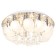 Economic Service chandelier 1024300/13 13XE27, 40W LED backlight with troops chrome 48x48x27 cm