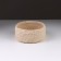 A set of knitted baskets, 3 pcs, polyester fiber, beige