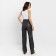 Women's pants (eco -leather) minku: eco leather graphite color, size 44