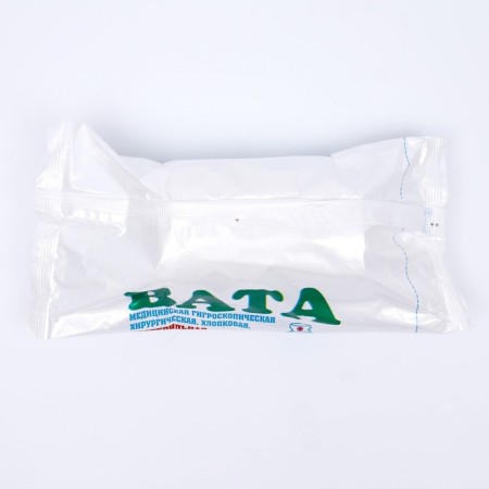 Vata surgical non-sterile GOST 5556-81 100 g.-6