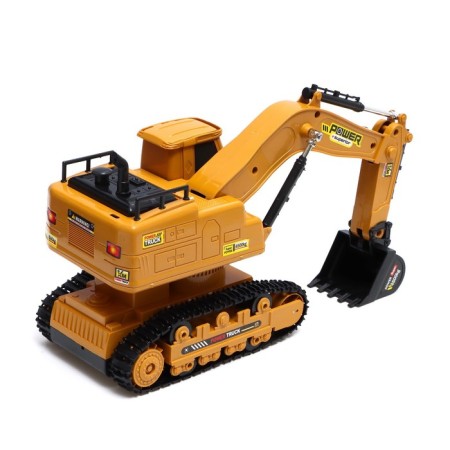 Excavator Radio -controlled "construction", mobile bucket, works from the battery-3