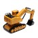 Excavator Radio -controlled "construction", mobile bucket, works from the battery