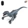 The dinosaur radio -controlled "cycling", the color is gray