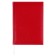 Deliciper of Leduced A5, 160 sheets of Nebraska, perforation of corners, red