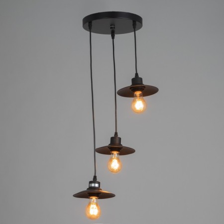 Economic light "Arten" 3x40W E27 black 38x26x15-78 cm.-1