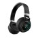 TFN Atom headphones, wireless, invoices, microphone, FM, Microsd, 300 Mam, backlight, black