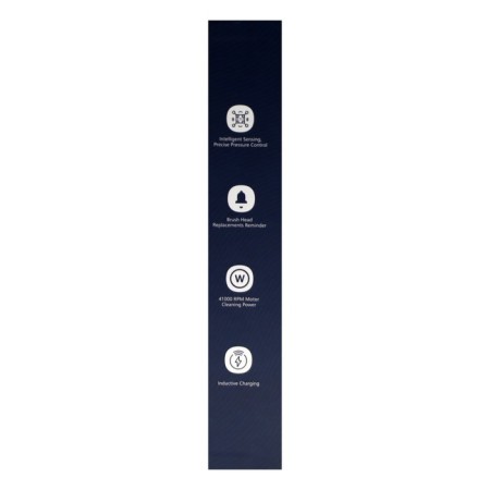Electric toothbrush Nandme NX8000, 5 modes, battery, 2900 mAh, 2 nozzles, white-10