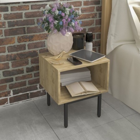 Cleaner BERGEN, 40X35X45 cm, oak craf gold, black