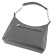 Women's bag B2809-05110, gray color, artificial leather, 27x9x16 cm