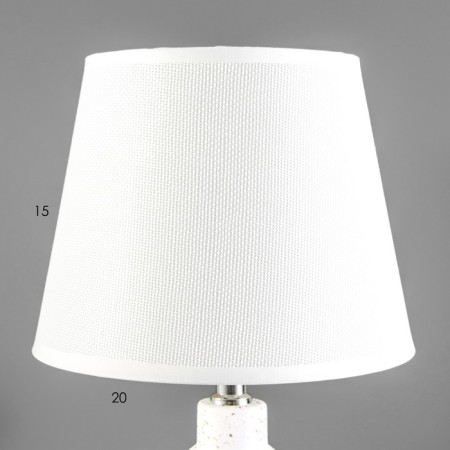 E14 40w 40W white-gold 20x20x33 cm Risalux desktop-4