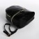 Open-ryukzak-mini made of artificial leather with lightning, black color