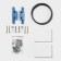 Cornice - string, two -row, 5 m, metal hook