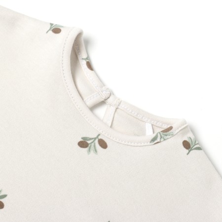 T -shirt with ruffles crumb I am Olives, p. 86-92, milk-1