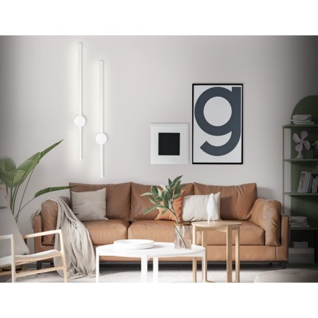 LED LED wall -mounted Ambrella Light, Linetech, FL5201, LED, 8 W, 600LUM, 3000K, Color White Sand-2