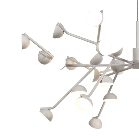 Suspended chandelier Mantra Adn, Led, 5500lm, 3000k, 350 mm, matte white color-1
