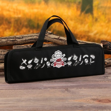Gift set for barbecue "Always ready": 5 items-1