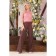 Female trousers, size 42, brown color
