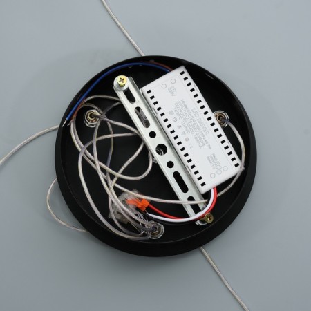 Assini Lamp with PDU 12XLED 90W black and gold 88x88x10-110 cm-11