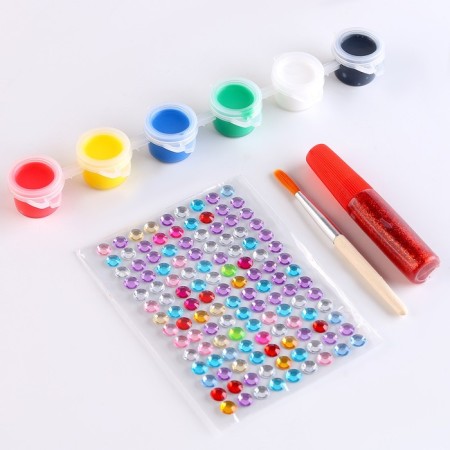 Set for creativity. Christmas balls for coloring "Winter History", 6 pcs-3