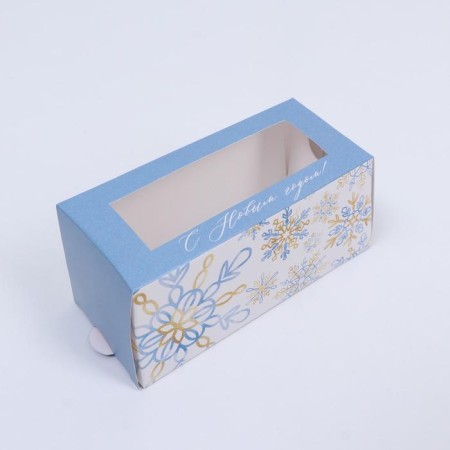 Box for Makarun "Happy New Year" 12 x 5.5 x 5.5 cm., New Year