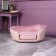 Sulperion Teddy, 86x54x37 cm, furniture fabric, size m, pink color