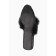 Slippers # 9 women, size 35.5, black color