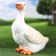 Garden figure "Goose" 27x15x29cm
