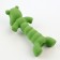 Fresh toy for dogs from latex "Hippo", 21 cm, green