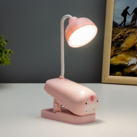 Table lamp on the clothespin "Cartoon" LED 3W USB AKB MIX 5.7x10.5x25 cm Risalux-2
