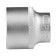 Thile head Stels 13674, under the square, 1/2 ", 32 mm, twelve -sided, chrome