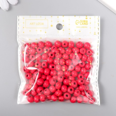 Beads for creativity tree "Cherry" D-0.8 cm, set of 20 g-2
