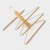Shoulders - hangers Organizer for clothing multi -level LADOOM Bois, 41 × 38 cm, variety a, color light wood