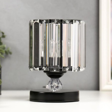 Table lamp 16225/1BK E27 40W Black 13.5x13.5x19 cm