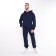 Male pants, dark blue color, size 50