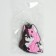 Key keychain, rubber, anime "Chibi", 6.2 x 5.3 cm