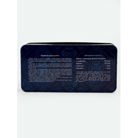 Russian lotto board game "Matryoshka", barrel 2.7 x 2.1 cm, 24 cards 21.4 x 7.9 cm-8