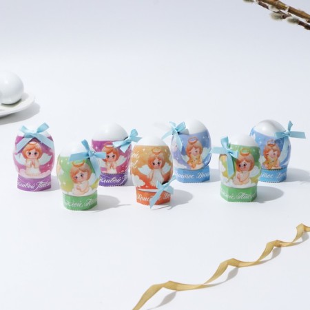 Set for decorating eggs "Angels", 9 x 16 cm.-1