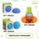 Set of massage balls Onlytop "Pyramid": 2 pcs.