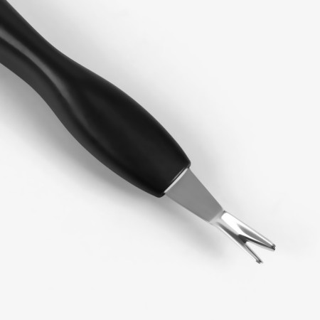 Trimmer - Pusher, 11.5 cm, on the blister, black color, CT -09-1