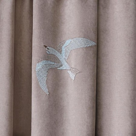 Set of curtains "Liberty", size 145 x 270 cm - 2 pcs, color is light - gray-3
