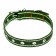 Collar of tarpaulin dimensionless single -layer, 58 x 2.5 cm, khaki/light green