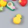 Decor for creativity plastic "Vitamins" mix 2x1.5 cm