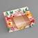The box is folding, under 3 eclairs, confectionery packaging "Gift for you", 20 x 15 x 6 cm